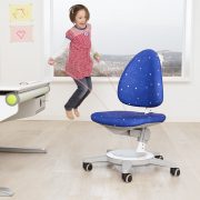 moll Maximo Kinderdrehstuhl Jugenddrehstuhl verstellbar mitwachsend Rückenlehne Sitztiefe höhenverstellbar