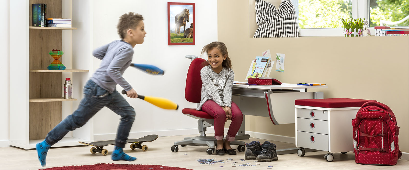 height adjustable desk for child