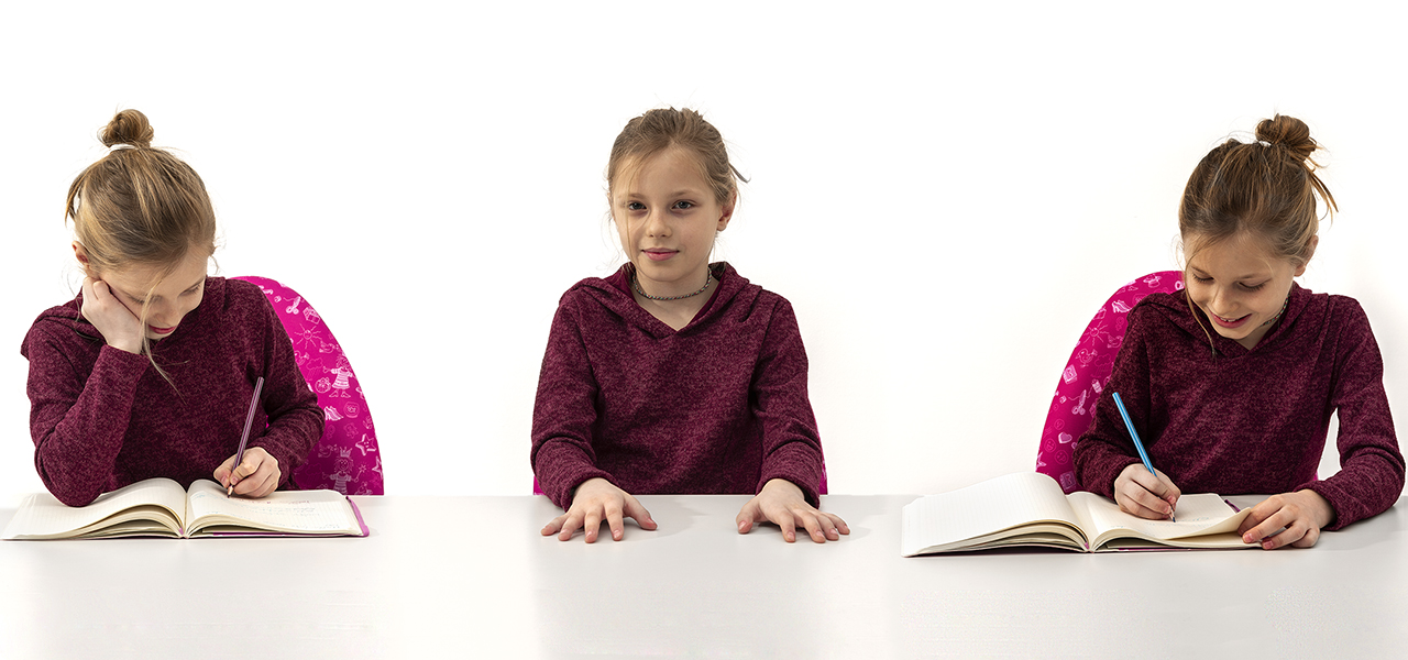 Winner Split Kids Desk For Right Handed And Left Handed Children